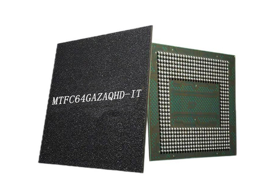 Память IC обломока MTFC64GAZAQHD-IT 512Gbit 200MHz 153-VFBGA интегральной схемаы