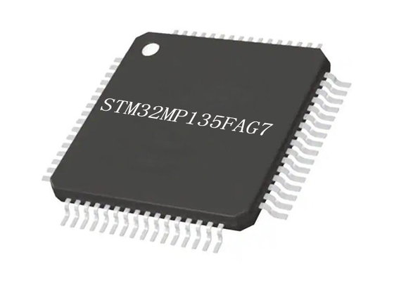 Врезанный пакет микроконтроллера MCU QFP IC STM32MP135FAG7 микропроцессоров