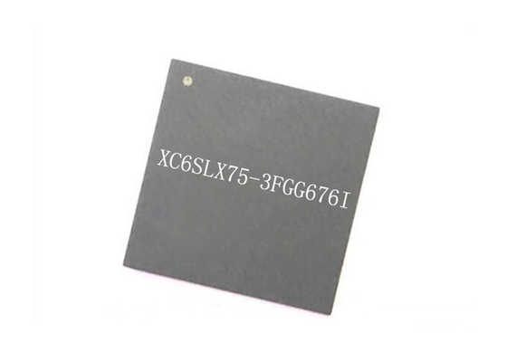 Вентильная матрица 676FBGA поля обломока XC6SLX75-3FGG676I интегральной схемаы Programmable
