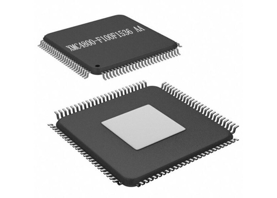 100-LQFP микроконтроллер IC ядра микроконтроллера MCU XMC4800-F100F1536 AA 32Bit одиночный