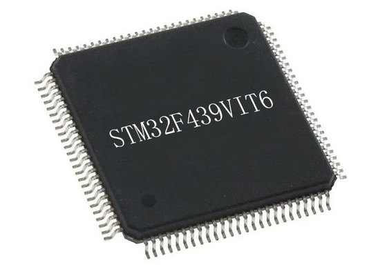 пакет микроконтроллера MCU STM32F439VIT6 100-LQFP Одно-ядра 180MHz 2MB