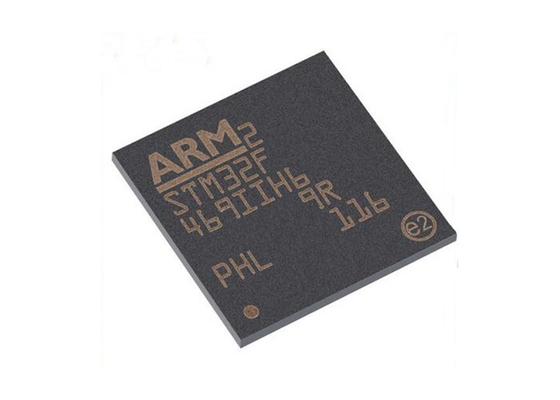 Одиночные микроконтроллеры ядра STM32F469IIH6 201UFBGA откалывают высокую эффективность 180MHz