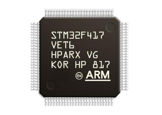Одиночная вспышка РУКИ Cortex-M4 512KB микроконтроллера MCU 100LQFP ядра STM32F417VET6