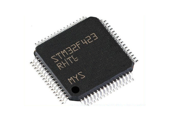 1.5MB держатель IC микроконтроллера ВСПЫШКИ 64-LQFP STM32F423RHT6 трицатидвухразрядный поверхностный