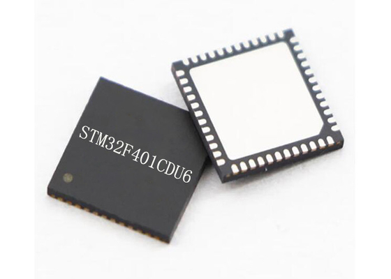 Микроконтроллер MCU ядра 48UFQFN высокой эффективности STM32F401CDU6 32Bit одиночный