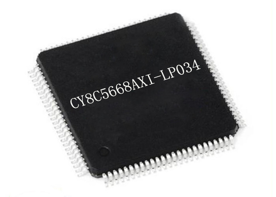 67MHz система микроконтроллера MCU CY8C5668AXI-LP034 Programmable на обломоке 100TQFP