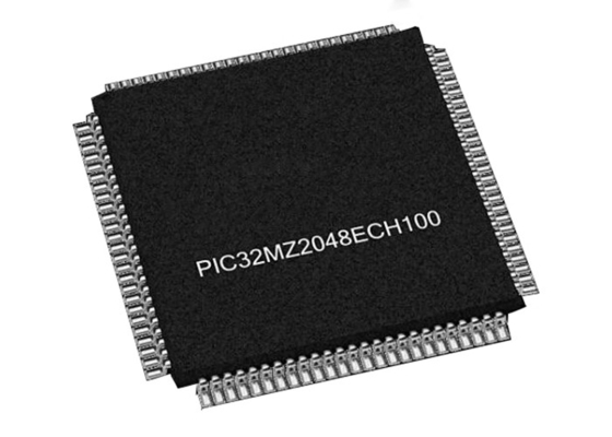 200MHz микроконтроллеры микроконтроллера MCU PIC32MZ2048ECH100-I/PF 32Bit откалывают 100TQFP