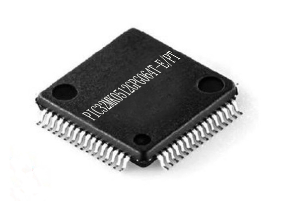 Микроконтроллер IC 64TQFP ядра микроконтроллера MCU PIC32MK0512GPG064T-E/PT одиночный
