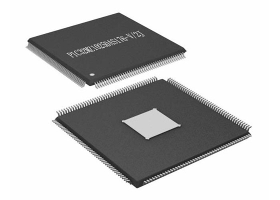 176-LQFP микроконтроллер IC Одно-ядра 200MHz пакета PIC32MZ1025DAS176-V/2J