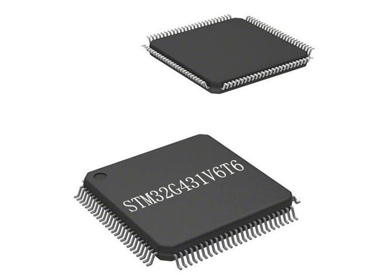 170MHz ядр IC 100LQFP микроконтроллеров микроконтроллера MCU STM32G431V6T6 одиночное