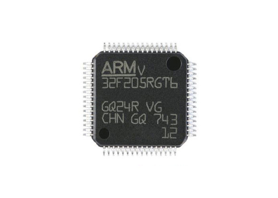 Пакет Одно-ядра 120MHz 64-LQFP микроконтроллера MCU STM32F205RGT6 трицатидвухразрядный
