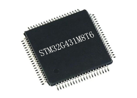 Высокая эффективность IC 80LQFP микроконтроллера микроконтроллера MCU STM32G431M8T6 32Bit