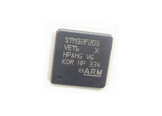 STM32F205VET6 Микроконтроллер MCU 32-битный одноядерный с частотой 120 МГц и 16-потокным DMA
