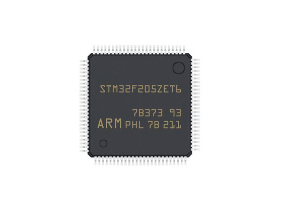 Микроконтроллеры Одно-ядра держателя микроконтроллера MCU STM32F205ZET6 поверхностные