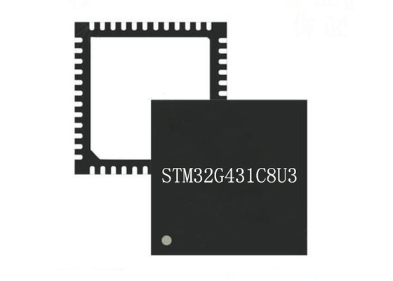 Обломок микроконтроллера ядра микроконтроллера MCU STM32G431C8U3 48UFQFN 32Bit одиночный