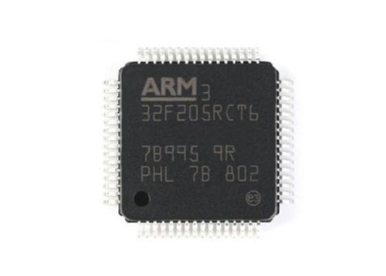 ICs откалывают микроконтроллеры РУКИ STM32F205RCT6 - взаимодействие 256kB M3 коркы РУКИ MCU 32BIT
