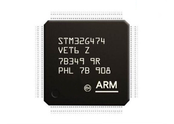 Высокая эффективность обломока 100LQFP микроконтроллера микроконтроллера MCU STM32G474VET6