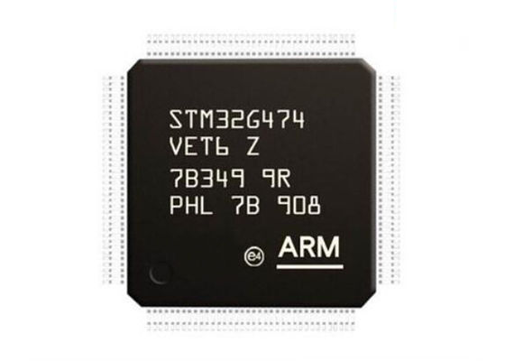 Высокая эффективность обломока 100LQFP микроконтроллера микроконтроллера MCU STM32G474VET6