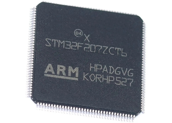 Трицатидвухразрядный держатель IC 144-LQFP микроконтроллера Одно-ядра STM32F207ZCT6 поверхностный