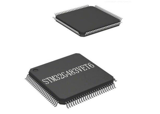 Одиночная ВСПЫШКА ядра 512KB микроконтроллера MCU 100LQFP 32Bit RISC ядра STM32G483VET6
