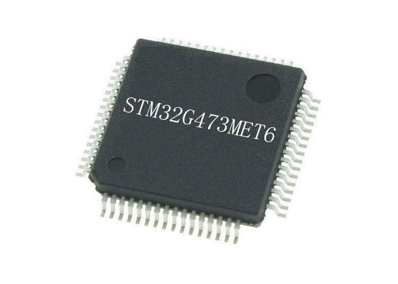 Микроконтроллер MCU трицатидвухразрядное 170MHz держателя STM32G473MET6 пакета 80-LQFP поверхностный