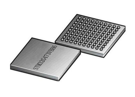 РУКА Cortex-M4 микроконтроллера MCU 100TFBGA высокой эффективности STM32G473VBH6 170MHz