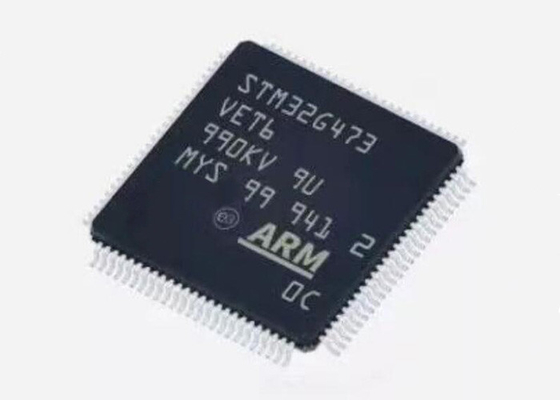 Обломок микроконтроллера ядра 100LQFP микроконтроллера MCU STM32G473VET6 32Bit одиночный