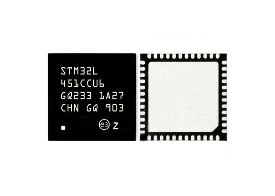 Микроконтроллер IC ядра 256KB микроконтроллера MCU STM32L451CCU6 одиночный