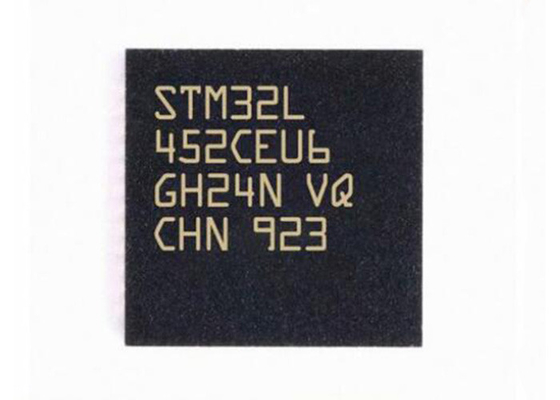 ВСПЫШКА обломока 512KB микроконтроллера микроконтроллера MCU STM32L452CEU6 48UFQFN 32Bit