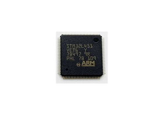 Микроконтроллеры руки Cortex-M4 Ультра-Низк-силы микроконтроллера MCU STM32L451VET6