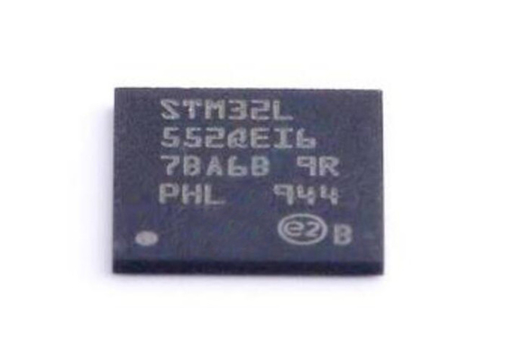 РУКА Cortex-M33 микроконтроллера MCU обломока STM32L552QEI6 132UFBGA микроконтроллера