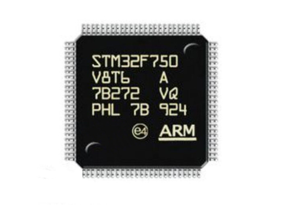 STM32F750V8T6 микроконтроллер MCU ПОДГОТОВЛЯЕТ обломок микроконтроллера Cortex-M7 100LQFP