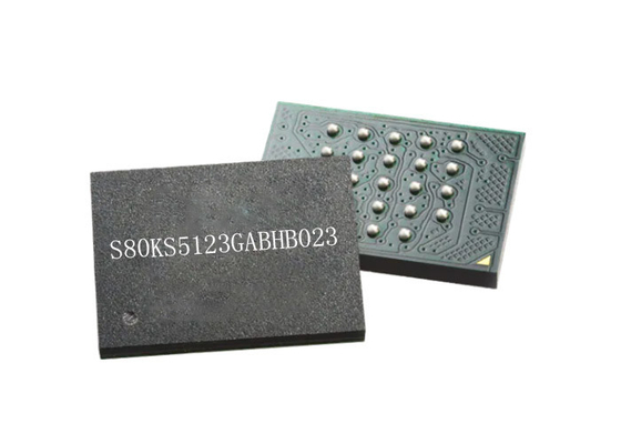 Память IC обломока 512Mbit S80KS5123GABHB023 35ns 24-FBGA интегральной схемаы