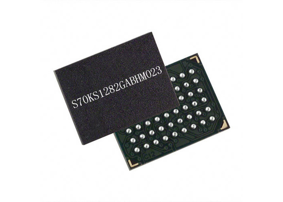 Память IC интегральной схемаы S70KS1282GABHM023 128Mbit HyperBus 35ns обломока