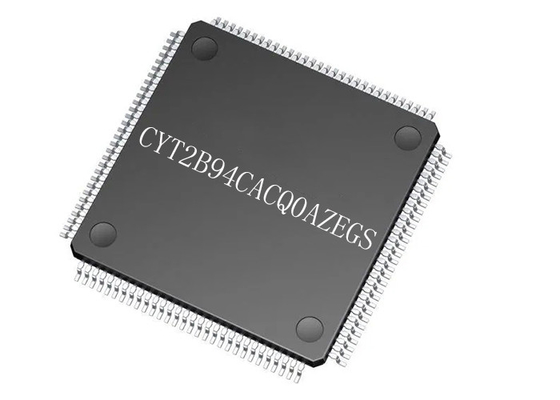 Двойн-ядр CYT2B94CACQ0AZEGS трицатидвухразрядное врезало микроконтроллеры IC 80-LQFP