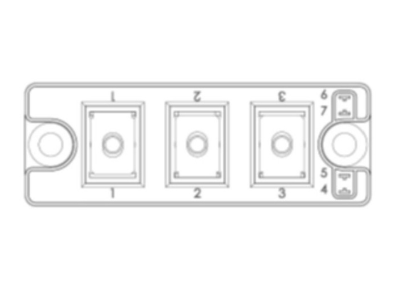 модули модуля силы MSCDC200A120D1PAG диодов SiC ноги участка 200A автомобильные IGBT