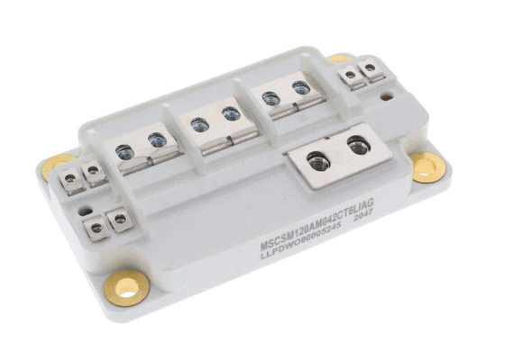 Автомобильный держатель шасси транзисторов модулей MSCSM120AM042CT6LIAG 495A IGBT
