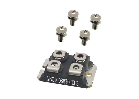 Автомобильные модули кремниевого карбида N-канала IGBT модулей MSC100SM70JCU3 IGBT 	365W