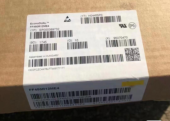 Инвертор моста диафрагмы поля зрения канавы модуля транзисторов FF450R12ME4 IGBT половинный