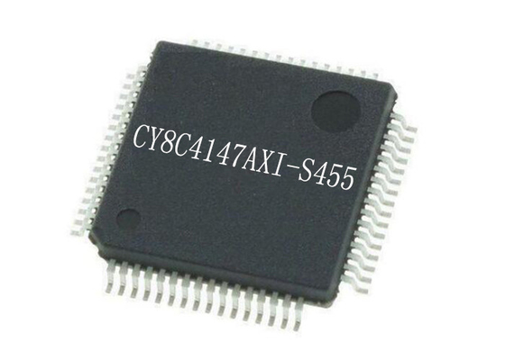 32Bit одиночные микроконтроллеры ядра CY8C4147AXI-S455 откалывают обломоки TQFP64 48MHz IC