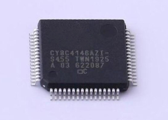 Одиночные микроконтроллеры ядра CY8C4146AZI-S455 откалывают обломок интегральной схемаы 48MHz