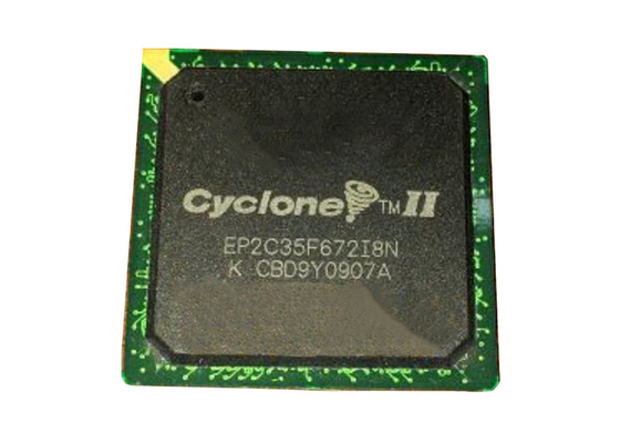FPGA откалывает обломок циклона II IC вентильной матрицы FBGA672 поля EP2C35F672I8N Programmable