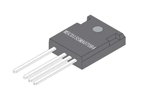 Обломоки транзисторов TO-247-4 IC MOSFET SiC N-канала кремниевого карбида MSC015SMA070B4