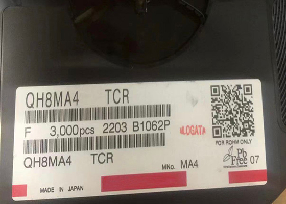 Mosfet обломока QH8MA4TCR интегральной схемаы одевает держатель поверхности транзисторов 8-SMD 30V 9A