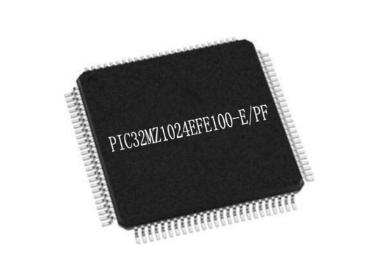 Одиночные микроконтроллеры ядра PIC32MZ1024EFE100-E/PF откалывают M-класс TQFP100 MIPS32