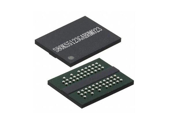 Микросхемы памяти обломока 24-FBGA 200MHz 512Mbit интегральной схемаы S80KS5123GABHM023