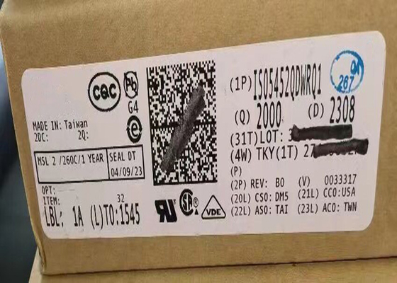 Канал 16-SOIC конденсаторной связи 5700Vrms 1 IC водителя ворот ISO5452QDWRQ1 2.7A 5.5A