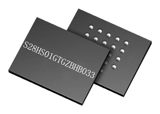 ВСПЫШКА НИ микросхемы памяти обломока 200MHz 24-FBGA интегральной схемаы S28HS01GTGZBHB033
