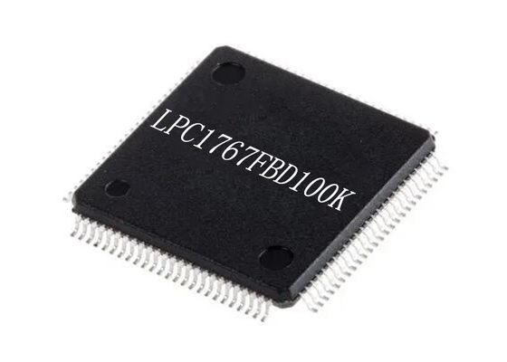 Обломоки 100-LQFP 100MHz микроконтроллеров микроконтроллера MCU LPC1767FBD100K 32Bit