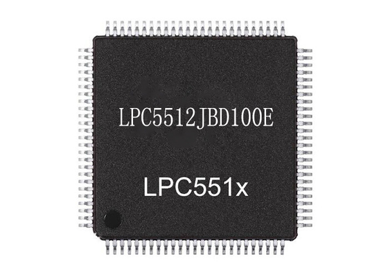 150MHz одиночное ядр LPC5512JBD100E врезало вспышку микроконтроллеров 100-LQFP 64KB